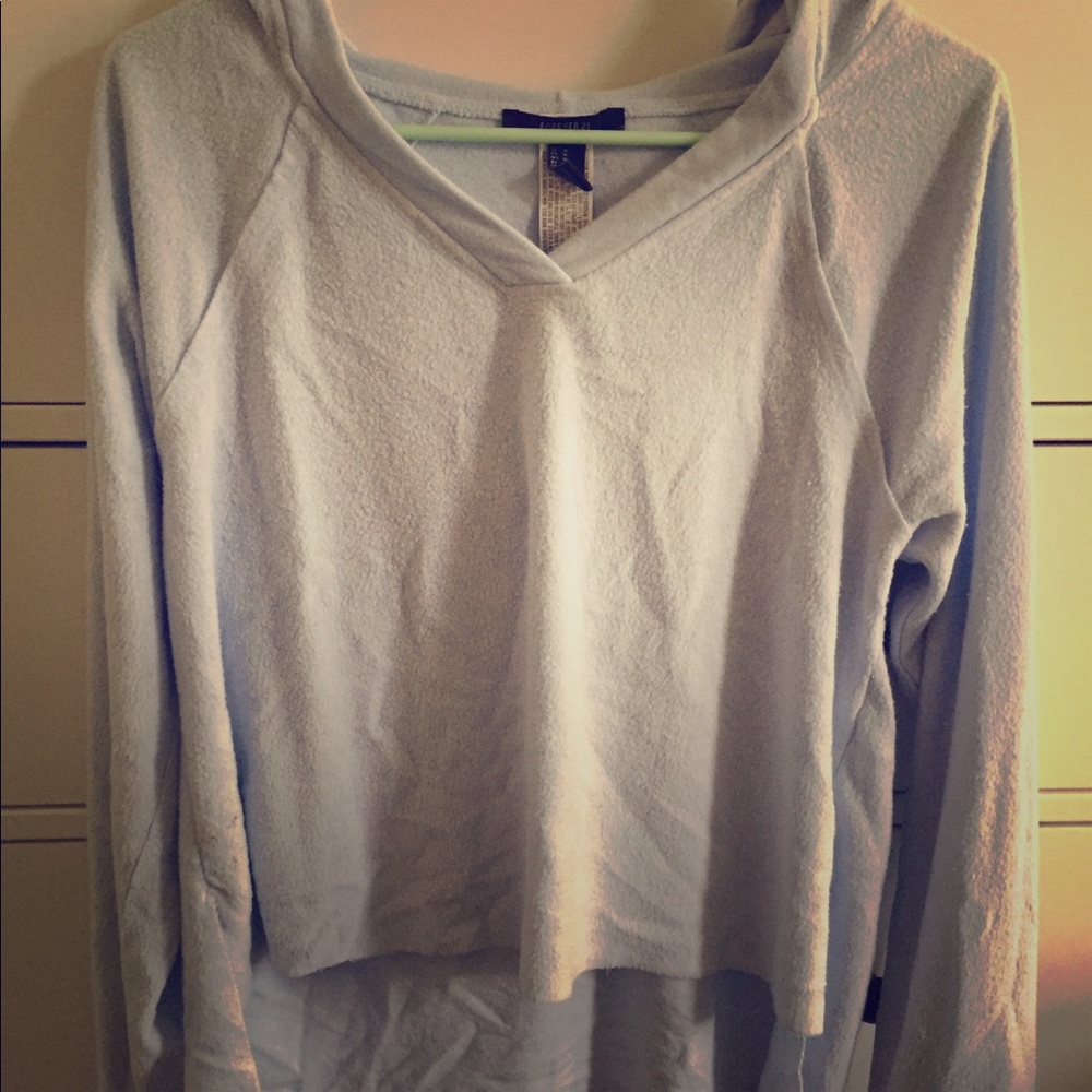 Forever 21 blue medium long sleeve shirt